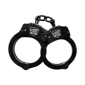 Streetwise Black Solid Steel Handcuffs