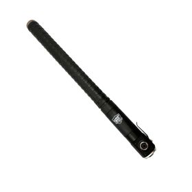 Streetwise Push Button Auto Expandable Baton with Flashlight (size: 20")